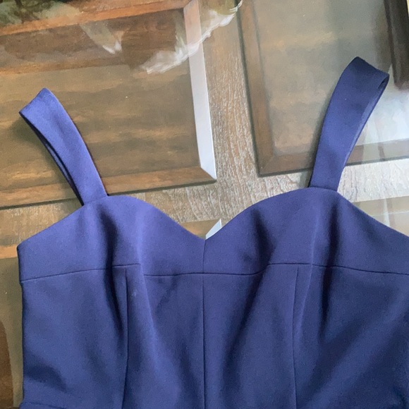 CeCe Mood Blue Sleeveless Dress. - Picture 11 of 11